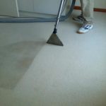 Carpet cleaning before and after